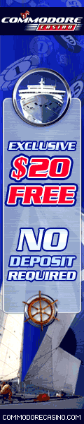commodore casino no deposit bonus